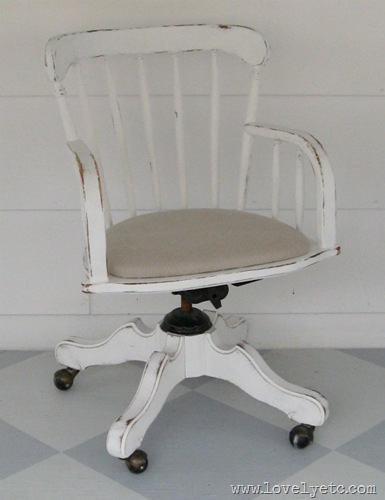 distressed banker's chair distressed banker's chair