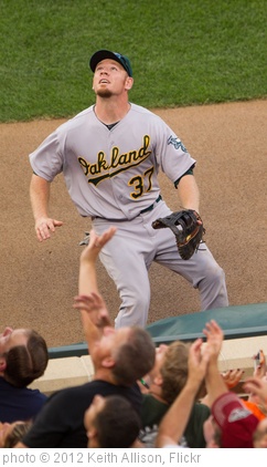 'Brandon Moss' photo (c) 2012, Keith Allison - license: http://creativecommons.org/licenses/by-sa/2.0/