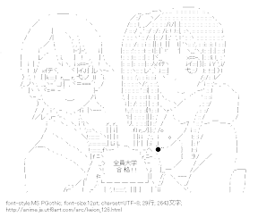 [AA]真鍋和＆秋山澪「全員合格！！」（けいおん！）