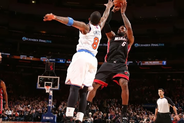 LeBron Debuts Soldier 7 Shine PE as Heat Beat Knicks at MSG