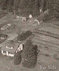 arial photo of the Farm unknown year