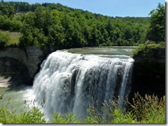 Middle Falls at Letchworth