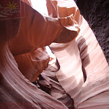 Espetacular Antelope Canyon na reserva Navajo - Page, UT