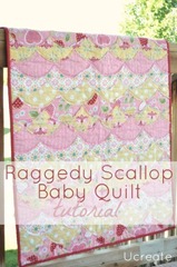 Raggedy Scallop Quilt Tutorial by Ucreate Raggedy Scallop Quilt Tutorial by Ucreate