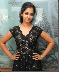 Beautiful Nandita in Black Dress at Santosham Magazine Brochure Launch