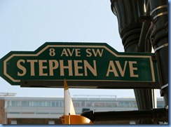 9878 Alberta Calgary Historic Stephen Avenue pedestrian mall