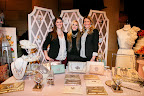 Jackie Weppner of Merci New York with her team at their sparkling booth. Jackie Weppner of Merci New York with her team at their sparkling booth.