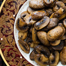 Marsala Glazed Mushrooms