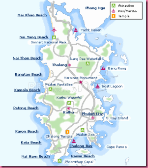 Cartina thailandia 4 - Phuket Island