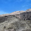 Looking up to the Raung crater rim