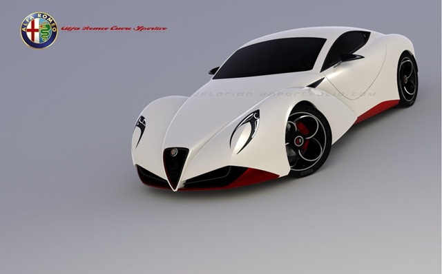 New Alfa Romeo 6C With Cuore Sportivo Design Concept