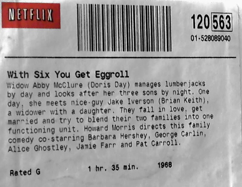 With Six You Get Eggroll With Six You Get Eggroll