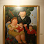 Botero painted all of his figures fairly obese.
