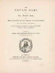 The Private Diary Of Dr John Dee