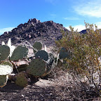 Rocks at the rest area