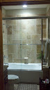Frameless Bypass Door W/Inline Panel
