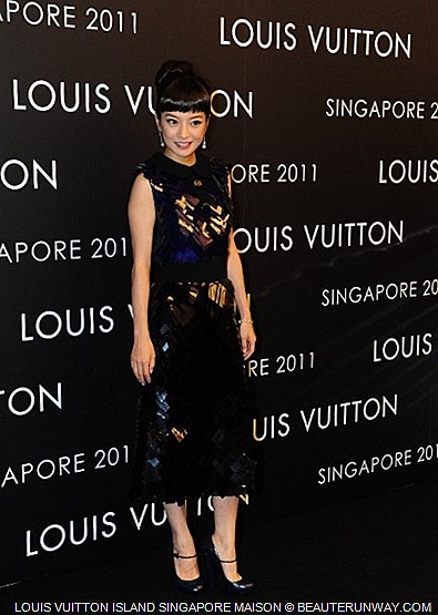 LOUIS VUITTON ISLAND SINGAPORE MAISON Zhao Wei