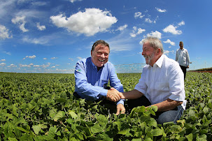 Blairo Maggi e Lula em Cuba