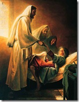 Jesus ressucista a filha de Jairo Jesus ressucista a filha de Jairo