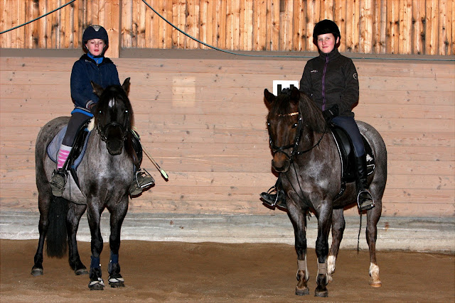 Moa och Sofia januari 2012