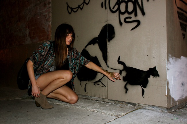 janelle baughn and her graffiti shadow janelle baughn and her graffiti shadow