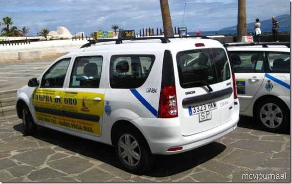 Taxi Tenerife Dacia Logan MCV 03