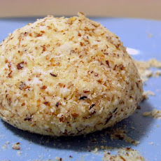 White Chocolate and Hazelnut Ball