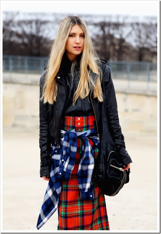 INVENTANDO MODA STREET STYLE TARTAN 11 INVENTANDO MODA STREET STYLE TARTAN 11