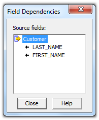 Informatica PowerCenter Mapping Viewing Dependencies