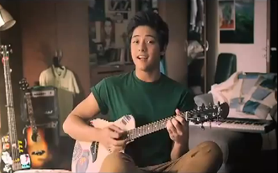 Daniel Padilla in Lily's Peanut Butter TVC