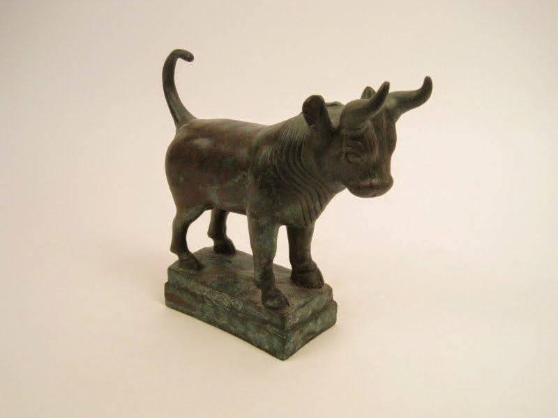 Repro Figure of Standing Bull