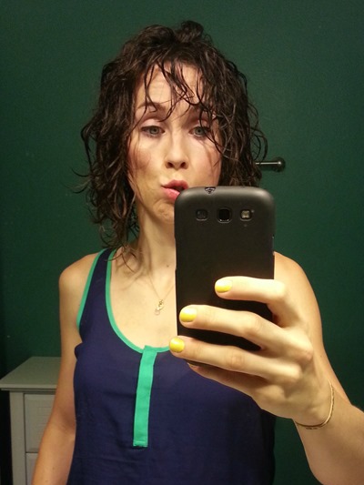 Try It Tuesday How I Style My Short Curly Hair M Is For Mama Try It Tuesday How I Style My Short Curly Hair M Is For Mama