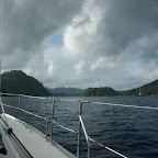 Einfahrt nach Banda Neira. Das Paradies hat uns wieder.