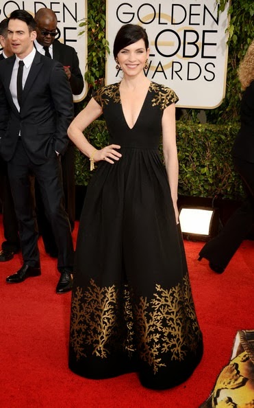 Julianna Margulies attends the 71st Annual Golden Globe Awards