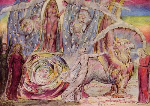Beatrice Addressing Dante From The Car 1827 By William Blake, William Blake