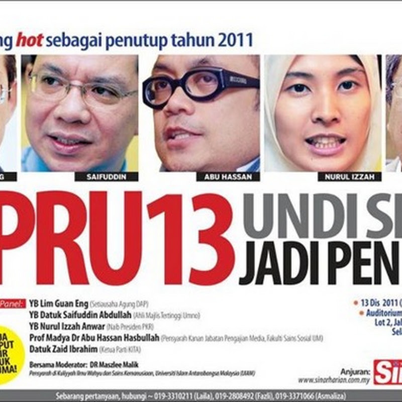 Wacana Sinar Harian Siri 9 - UNDI SIAPA JADI PENENTU? {Full Video}