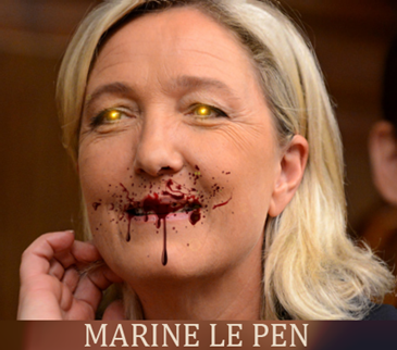 MARINE LE PEN - RACISM AT WORK