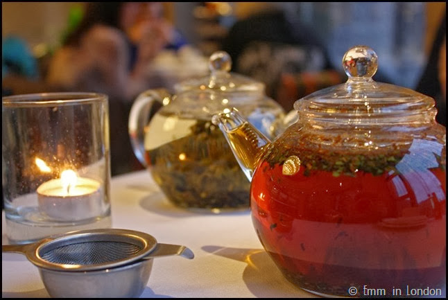 Glass teapots - Europa Belfast afternoon tea