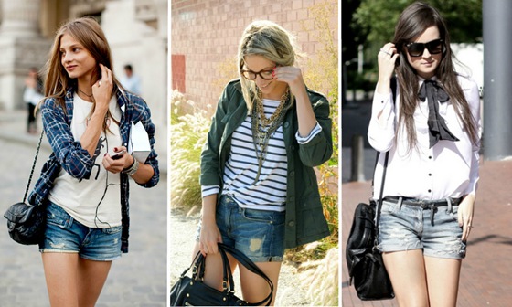 Dicas de compras: Shorts jeans é a peça chave da estação.