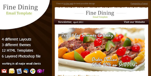 Fine Dining Newsletter