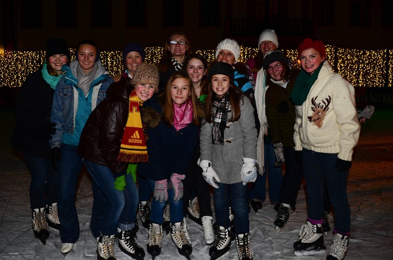 Dec 4 ice skating YW