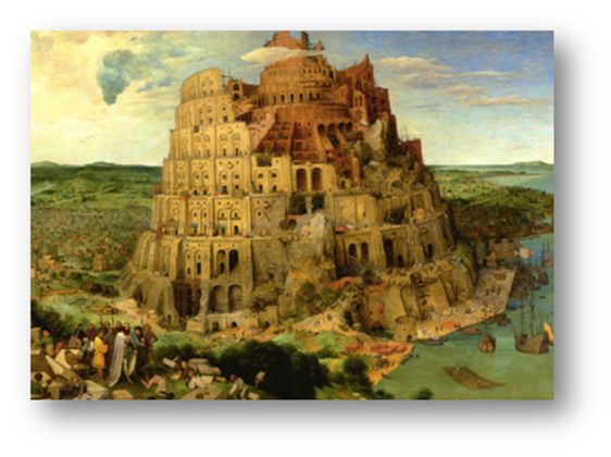 Pieter Brueghel el Viejo, La Torre de Babel, 1563 Pieter Brueghel el Viejo, La Torre de Babel, 1563