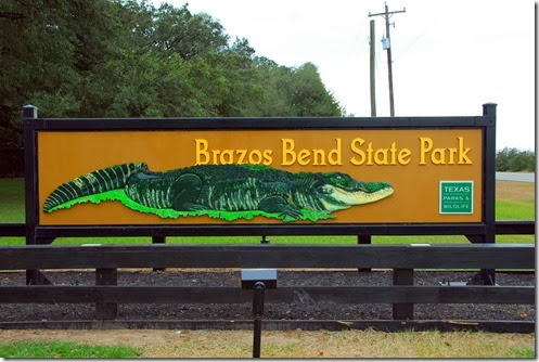 Brazos Bend Sign