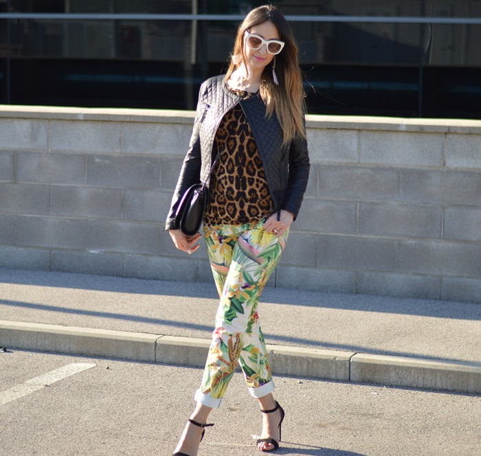 Mix and match, mix and match outfit, Colcci, Colcci Official, Collci pants, leopard print, Zara, Zara sunglasses, Zara Bag, Primark, Primark sandals