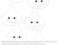 [AA]Slime (DRAGON QUEST)