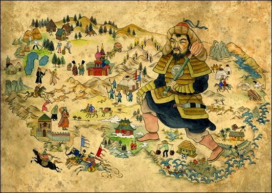 Mongol Empire Map Mongol Empire Map
