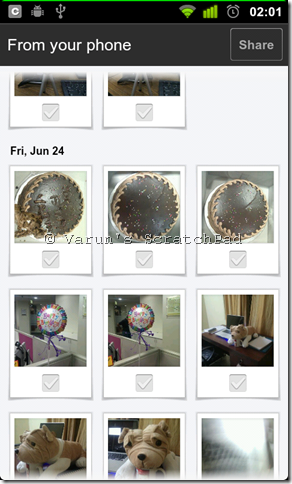 Google+ Mobile Instant Upload