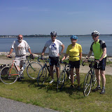 The Yarmouth Saturday ride stops along the East End in Portland, en route to Standard Baking Co.
