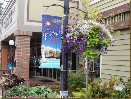 Main street in Big Fork is pretty artsy and even boasts a thriving playhouse