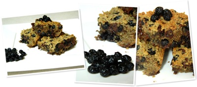 View blueberry power bars